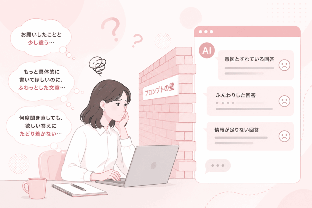 プロンプトの壁イメージ図