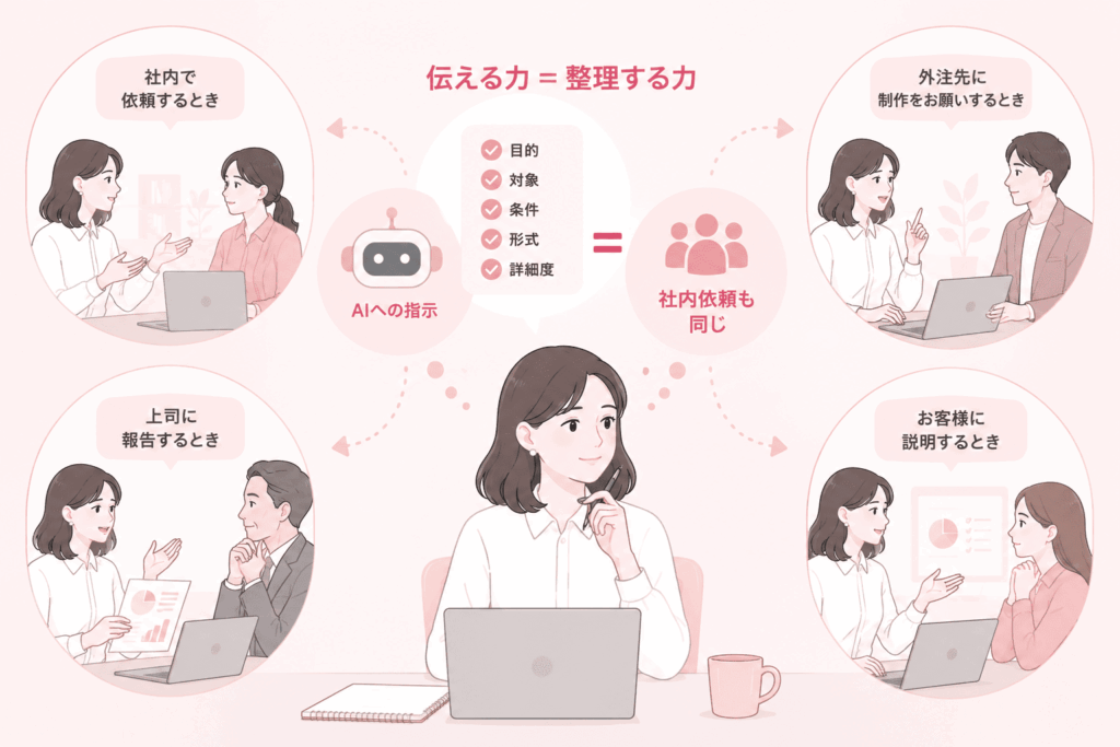 伝える力は整理する力