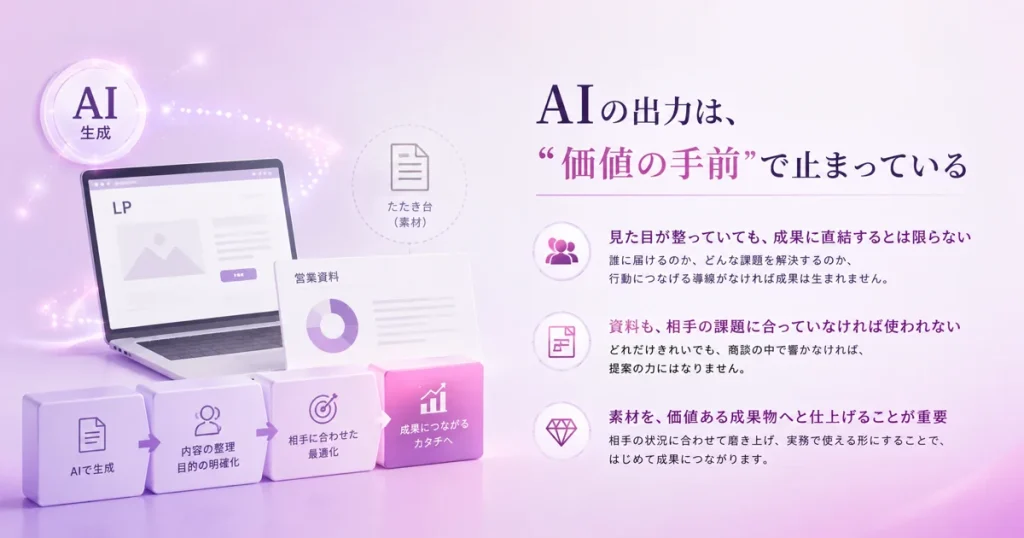 AI出力の価値