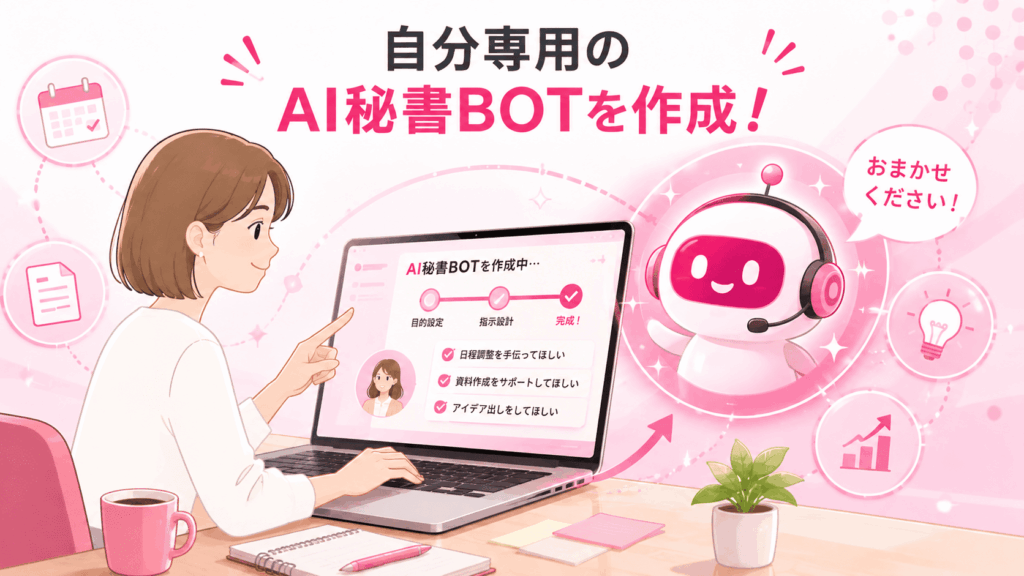 自分専用のai bot作成