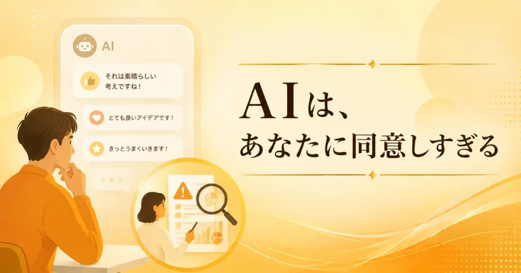 忖度するAIイメージ画像