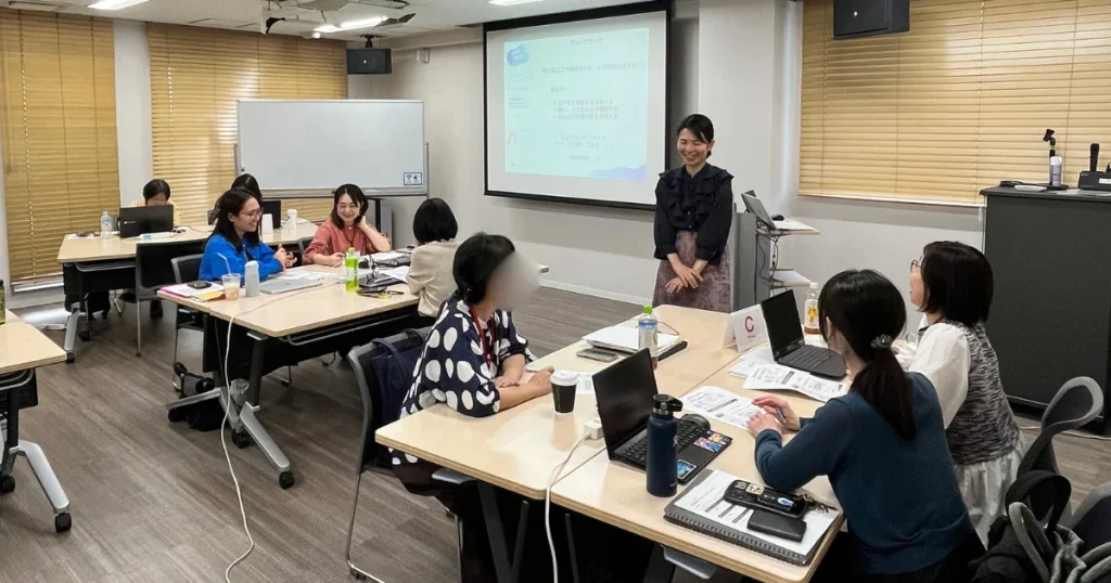 ワークショップでの参加者の様子
